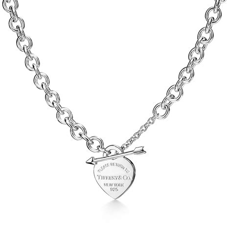 tiffany heart necklace replica|heart necklace with names engraved.